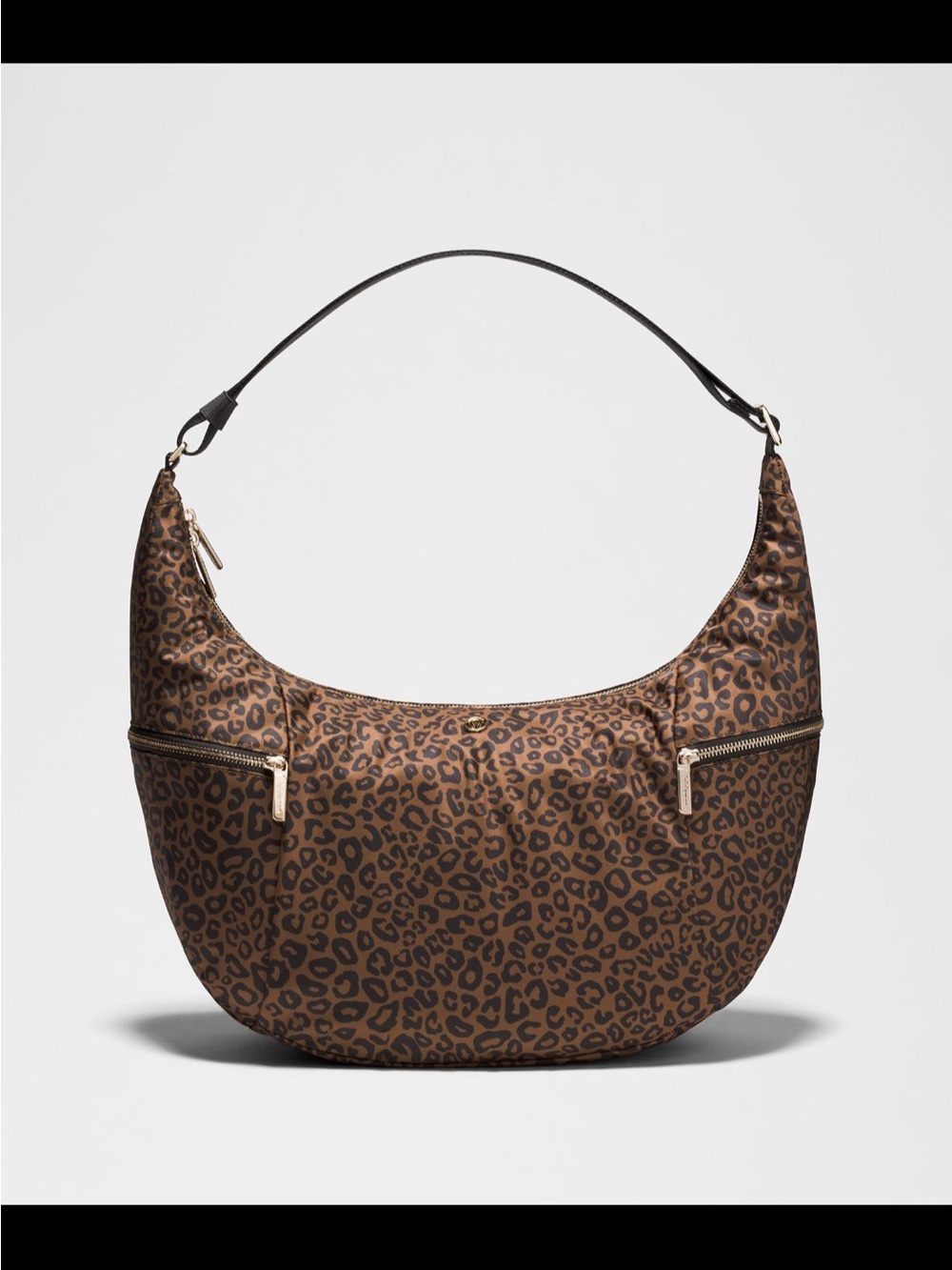 lululemon Large Slouchy Sling Shoulder Leopard Print Bag, 13L, NWT
